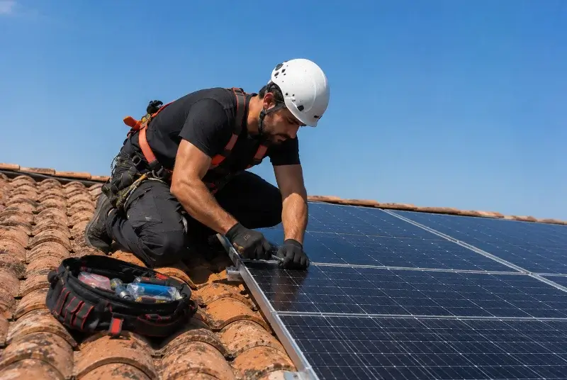 Maintenance et monitoring de panneaux solaires à Saint-Julien-en-Vercors