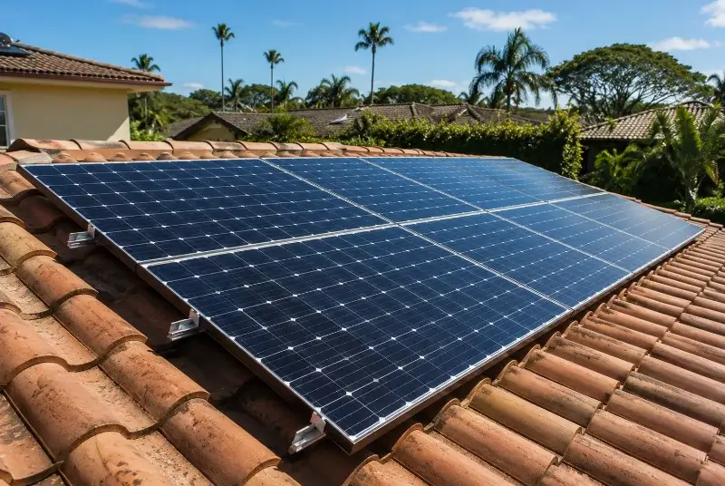 Installation de panneaux solaires à Saint-Julien-en-Vercors